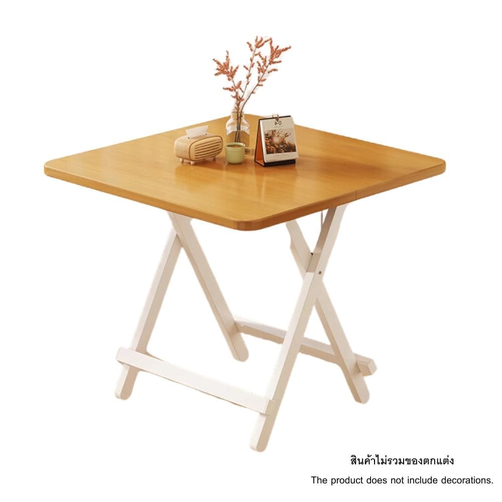 [Pre-order] โต๊ะอเนกประสงค์ PROMA-DTB-55-05 80 ซม. สีน้ำตาล/ขาว